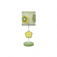 Distribuidor - Lâmpadas Diversas | Sobre Mesas Infantil |SOBREMESA INFANTIL FLOR VERDE 1XE14 (35X14) Ref: 044171006